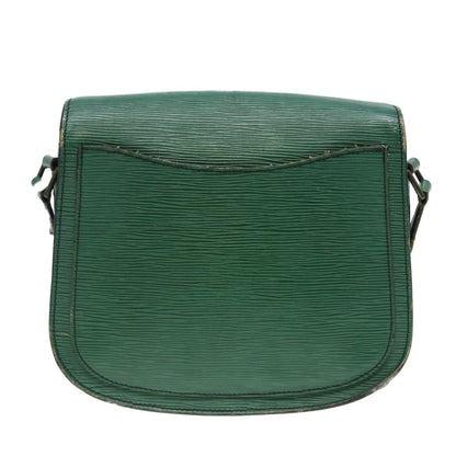 LOUIS VUITTON Epi Saint Cloud GM Shoulder Bag Green M52194 LV Auth 84577