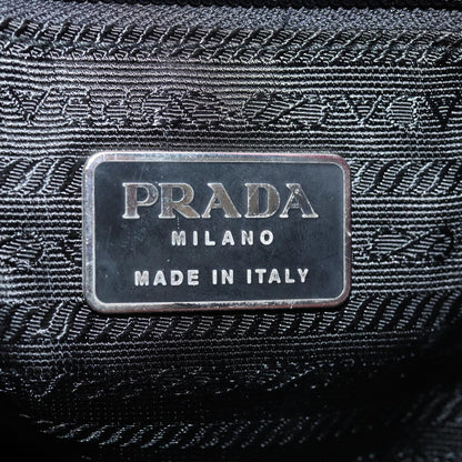 PRADA Shoulder Bag Nylon Red Auth 84772