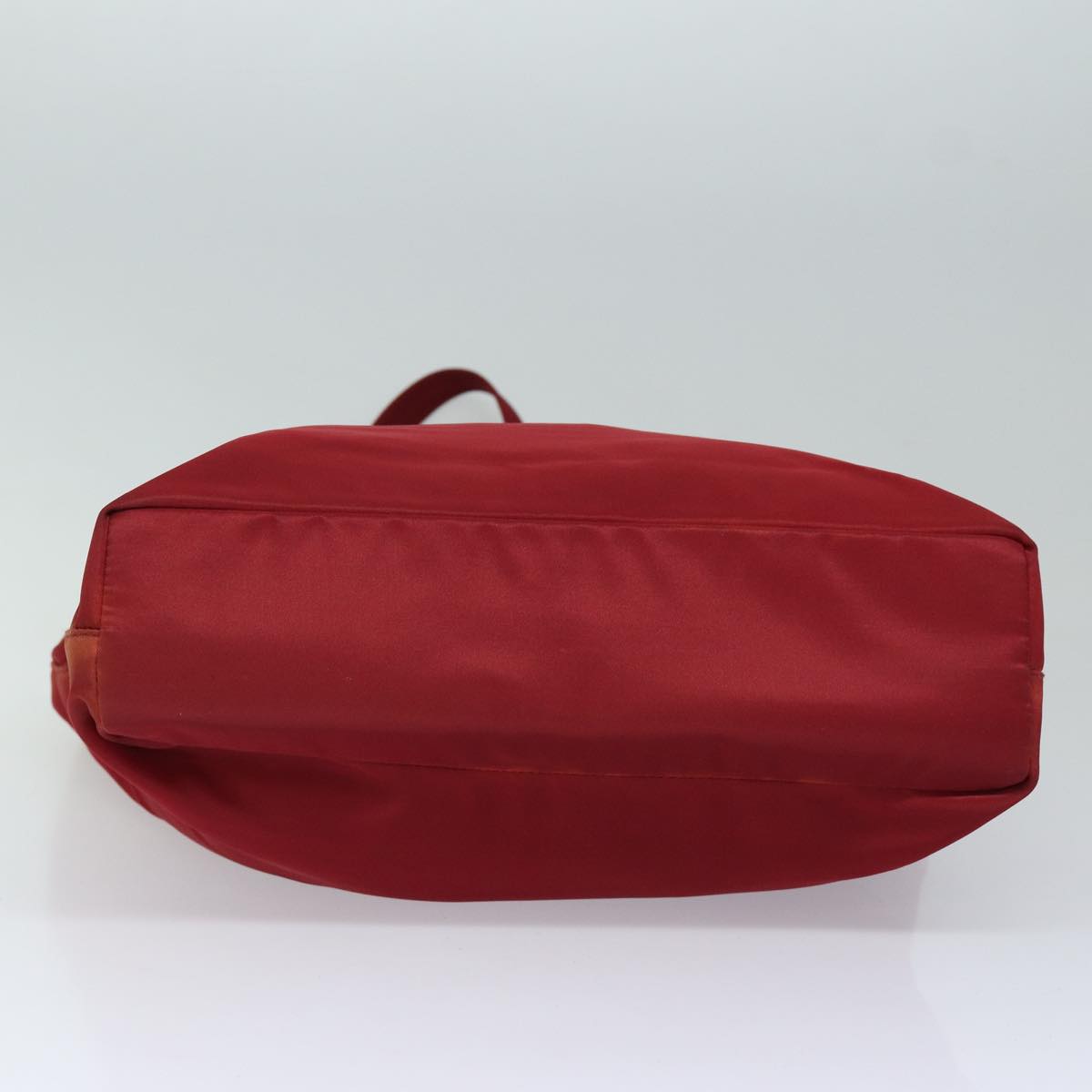 PRADA Shoulder Bag Nylon Red Auth 84772