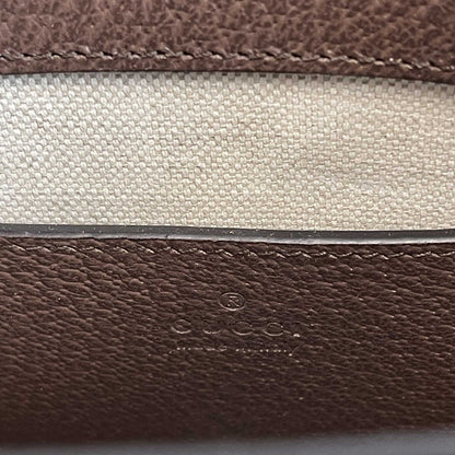 GUCCI Jumbo GG Mini Vertical Tote Crossbody Handbag Beige Brown