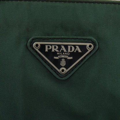 PRADA Tote Bag Nylon Khaki Auth 84947