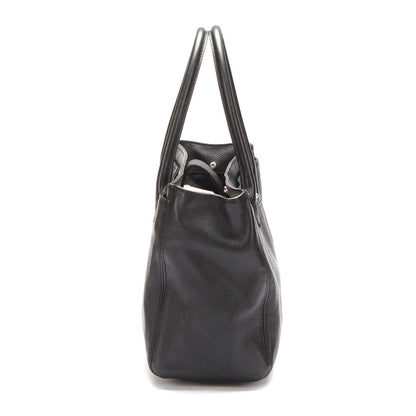 Chanel CC Executive Cerf Tote Leather Tote Bag in Good condition