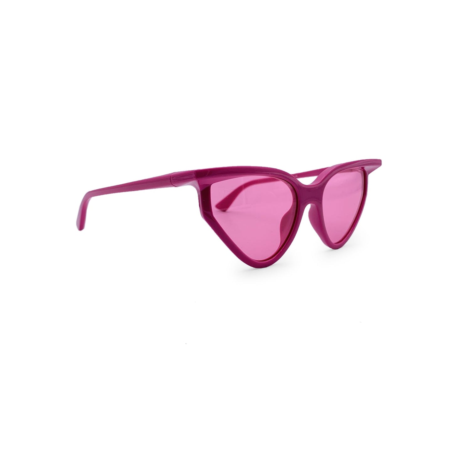 Balenciaga Pink Fuchsia Cat Eye Sunglasses Bb0101S 56/19 140Mm
