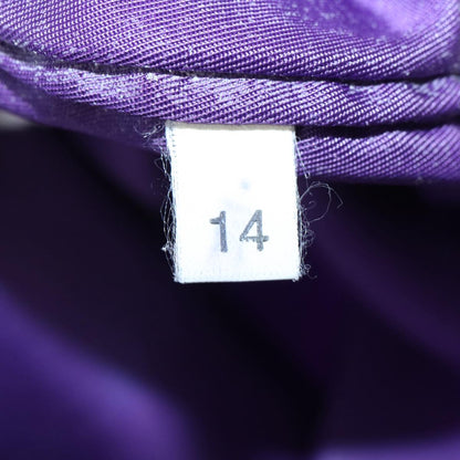 PRADA Tote Bag Nylon Purple Auth 85052