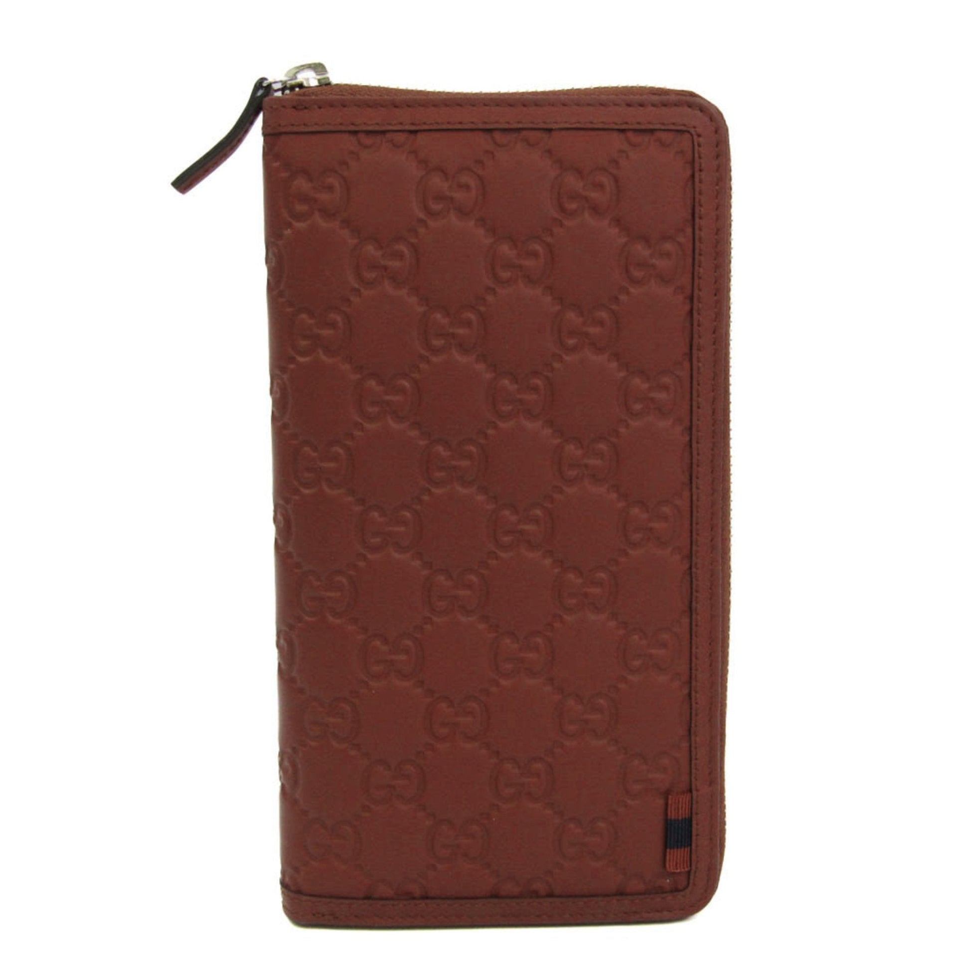 Gucci Guccissima Red Leather Wallet  ()