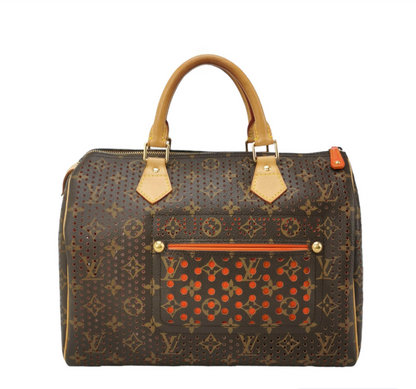 Louis Vuitton (LV) Speedy 30 bag 2008year brown 24122778999154