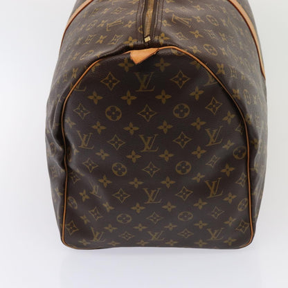 LOUIS VUITTON Monogram Keepall 60 Boston Bag M41422 LV Auth 85750