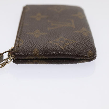 LOUIS VUITTON Monogram Pochette Cles Coin Purse M62650 LV Auth 85885