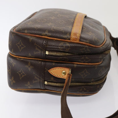 LOUIS VUITTON Monogram Reporter PM Shoulder Bag M45254 LV Auth 85980