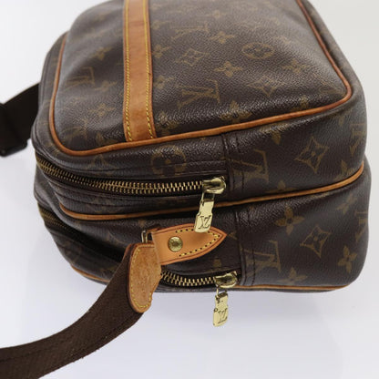 LOUIS VUITTON Monogram Reporter PM Shoulder Bag M45254 LV Auth 85980