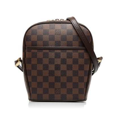 LOUIS VUITTON Damier Ebene Ipanema PM Crossbody Bag