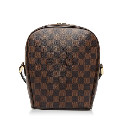 LOUIS VUITTON Damier Ebene Ipanema PM Crossbody Bag