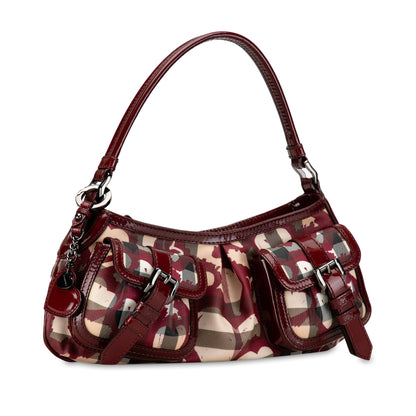 BURBERRY House Check Hearts Shoulder Bag