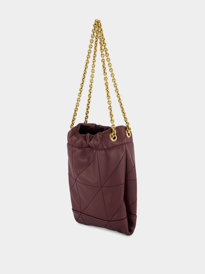 Hot Wine Small Jamie Pouch in Lambskin
