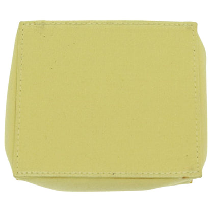 PRADA Coin Purse Nylon Yellow M634 Auth 86325