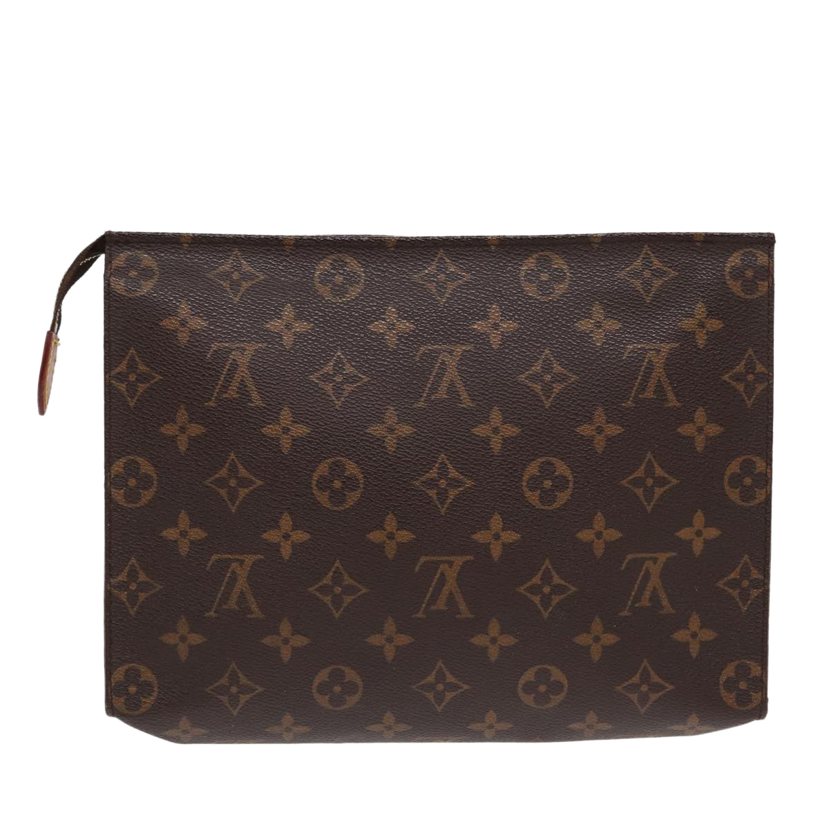 LOUIS VUITTON Monogram Poche Toilette 26 Pouch M47542 LV Auth 86485