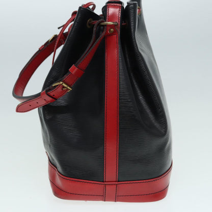 LOUIS VUITTON Epi Noe Shoulder Bag By color Black Red M44017 LV Auth 86550