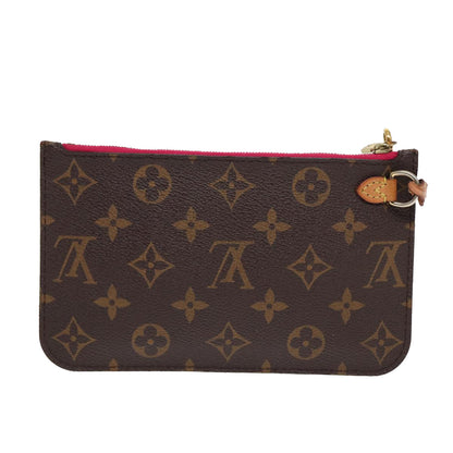 LOUIS VUITTON Monogram Neverfull PM Pouch LV Auth 86633