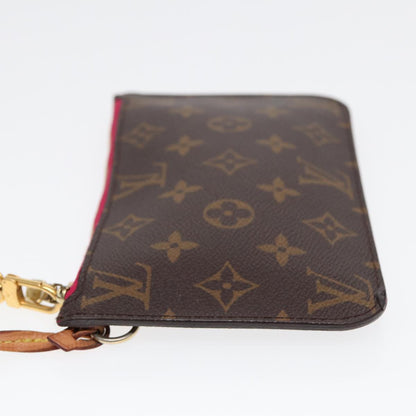 LOUIS VUITTON Monogram Neverfull PM Pouch LV Auth 86633