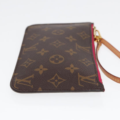 LOUIS VUITTON Monogram Neverfull PM Pouch LV Auth 86633