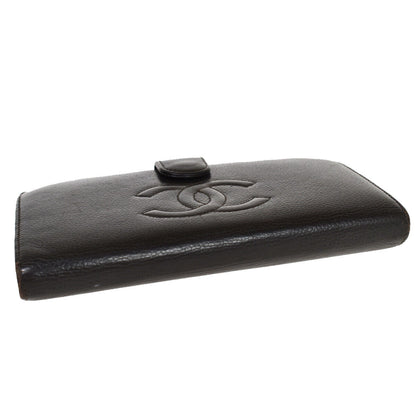 CHANEL Logo CC Wallet