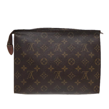 LOUIS VUITTON Monogram Poche Toilette 26 Pouch M47542 LV Auth 86755