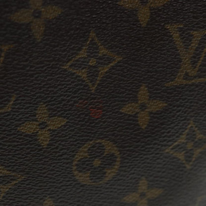 LOUIS VUITTON Monogram Sac Plat Hand Bag M51140 LV Auth 86765