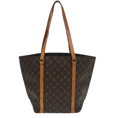 LOUIS VUITTON Monogram Sac Shopping Tote Bag M51108 LV Auth 86772