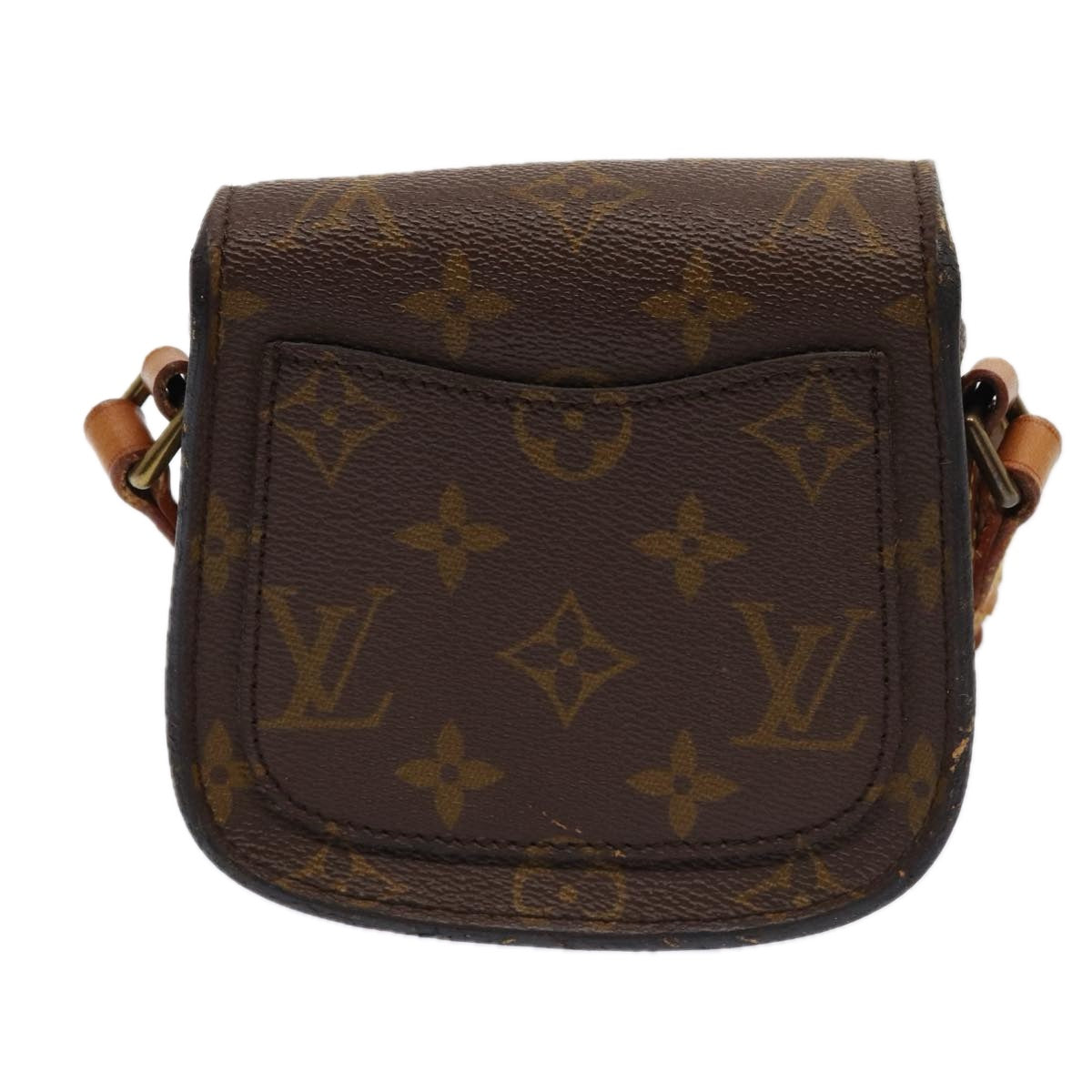 LOUIS VUITTON Monogram Bebe Monogram Saint Cloud Bag Vintage M51245 Auth 86780