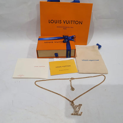 Louis  Vuitton Necklace, Earrings and Brooch Set