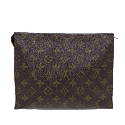 LOUIS VUITTON Monogram Poche Toilette 26 Pouch M47542 LV Auth 86807