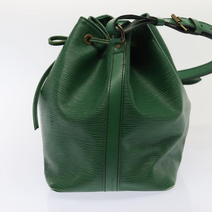 LOUIS VUITTON Epi Petit Noe Shoulder Bag Green M44102 LV Auth 86849
