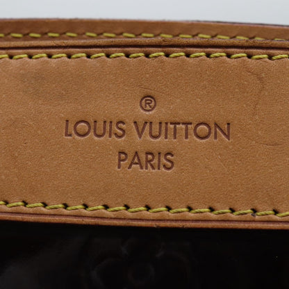 LOUIS VUITTON Vernis Blair GM Hand Bag 2way Terre Domble M91453 LV Auth 86869