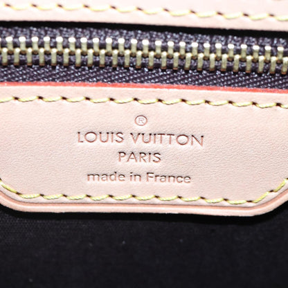 LOUIS VUITTON Vernis Blair GM Hand Bag 2way Terre Domble M91453 LV Auth 86869