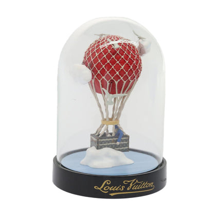 LOUIS VUITTON Snow Globe balloon VIP Only Clear Red LV Auth 86952