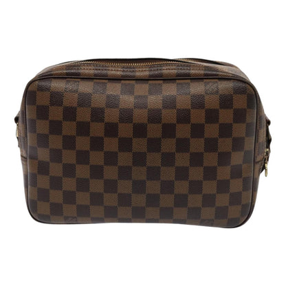 LOUIS VUITTON Damier Ebene Reporter PM Shoulder Bag N45253 LV Auth 86960