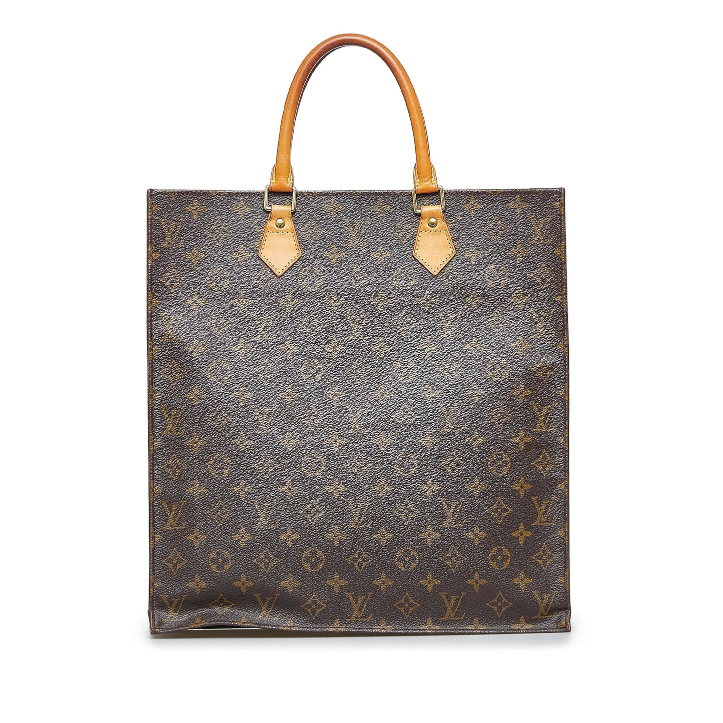LOUIS VUITTON Monogram Sac Plat Tote Bag