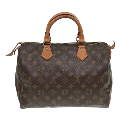 LOUIS VUITTON Monogram Speedy 30 Hand Bag M41526 LV Auth 87166