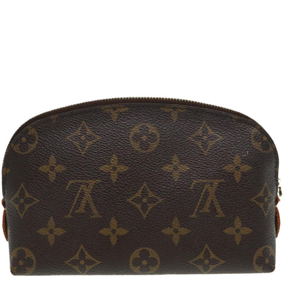 LOUIS VUITTON Monogram Pochette Cosmetic PM Cosmetic Pouch M47515 LV Auth 87214