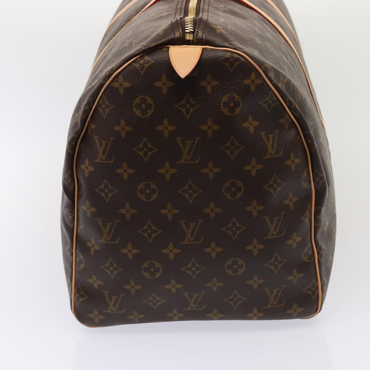 LOUIS VUITTON Monogram Keepall 55 Boston Bag M41424 LV Auth 87311A