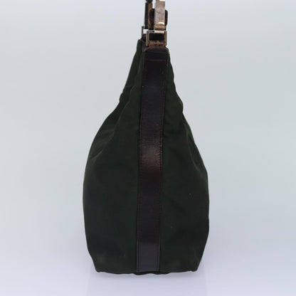 GUCCI Shoulder Bag Nylon Khaki 000 0602 Auth 87341