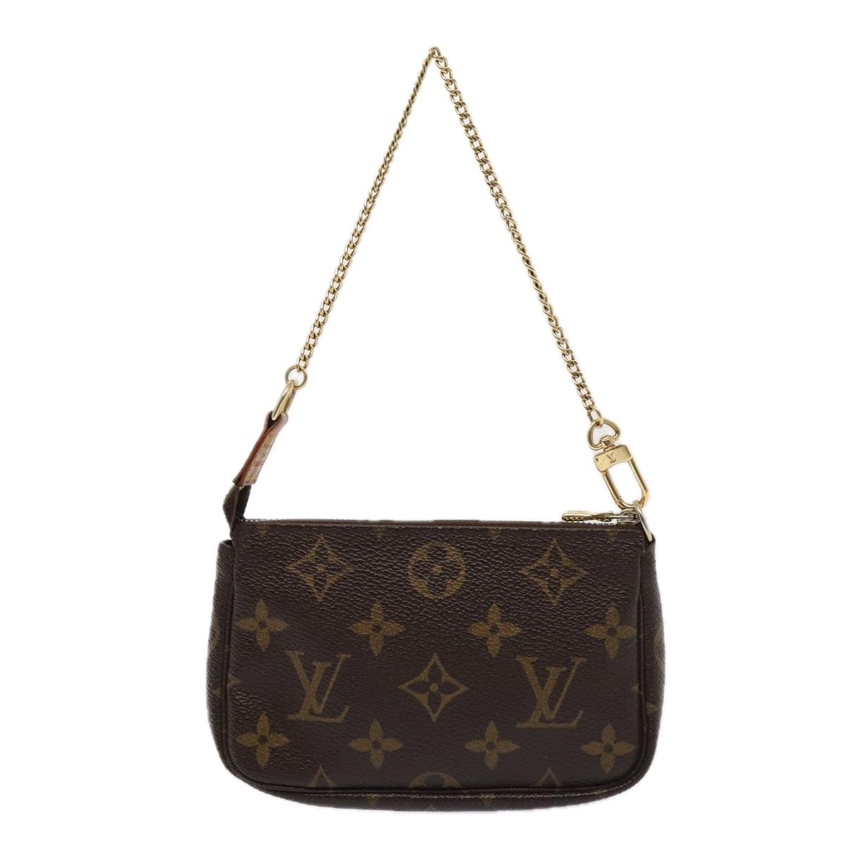 LOUIS VUITTON Monogram Mini Pochette Accessoires Pouch M58009 LV Auth 87389