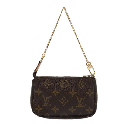 LOUIS VUITTON Monogram Mini Pochette Accessoires Pouch M58009 LV Auth 87389