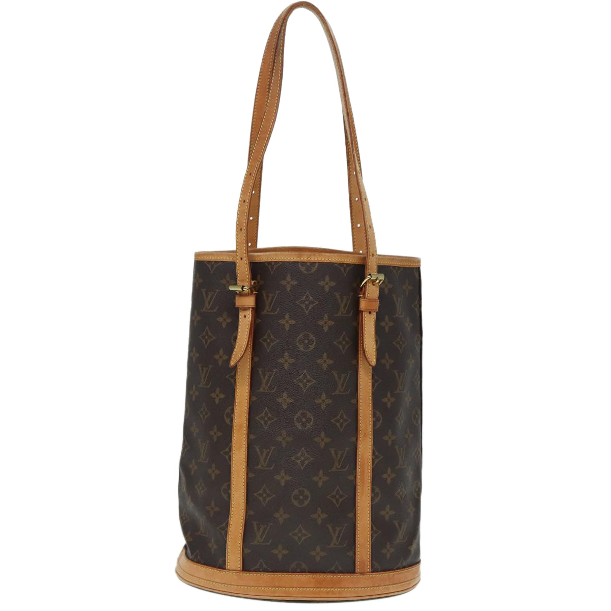 LOUIS VUITTON Monogram Bucket GM Shoulder Bag M42236 LV Auth 87417