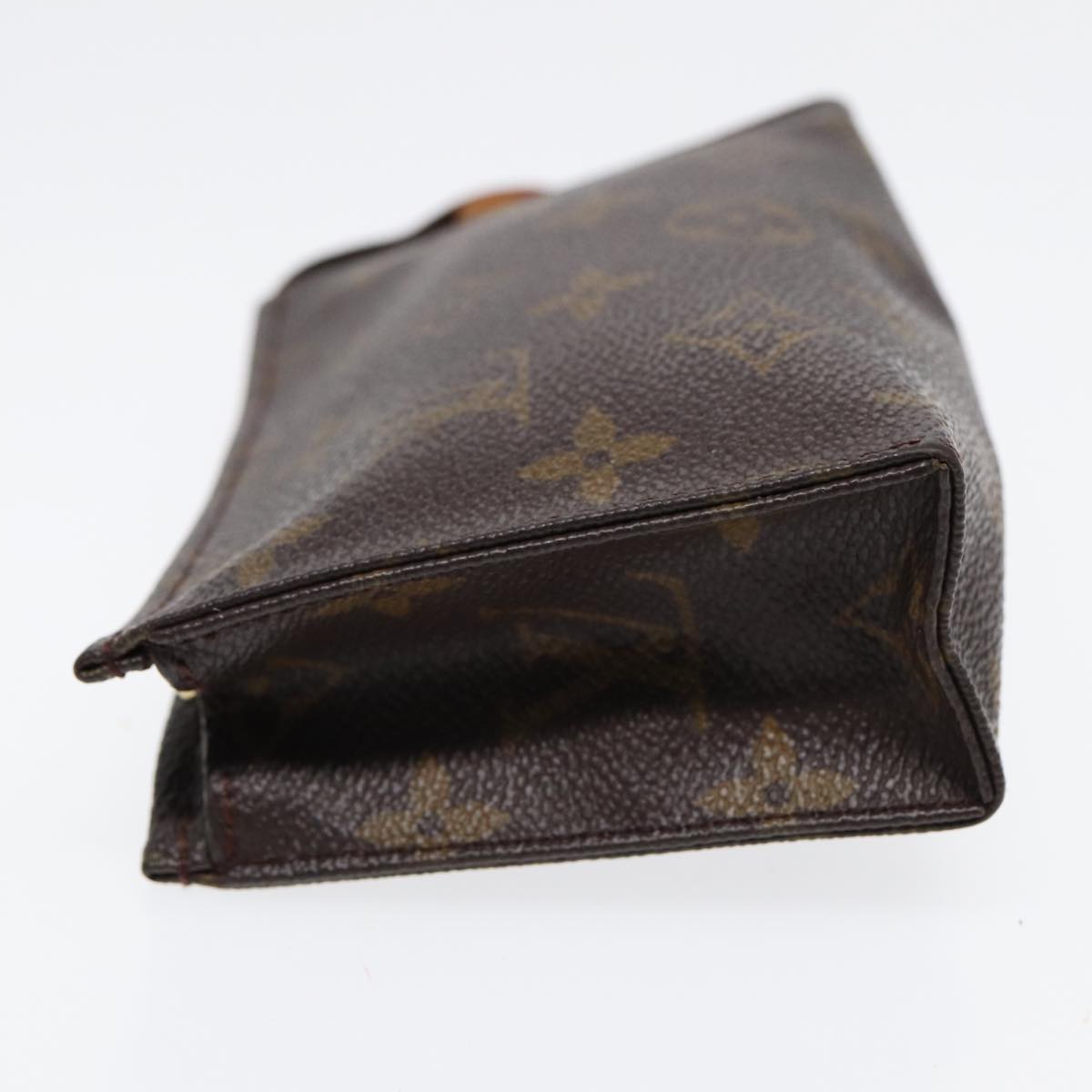 LOUIS VUITTON Monogram Poche Toilette 15 Pouch M47546 LV Auth 87460