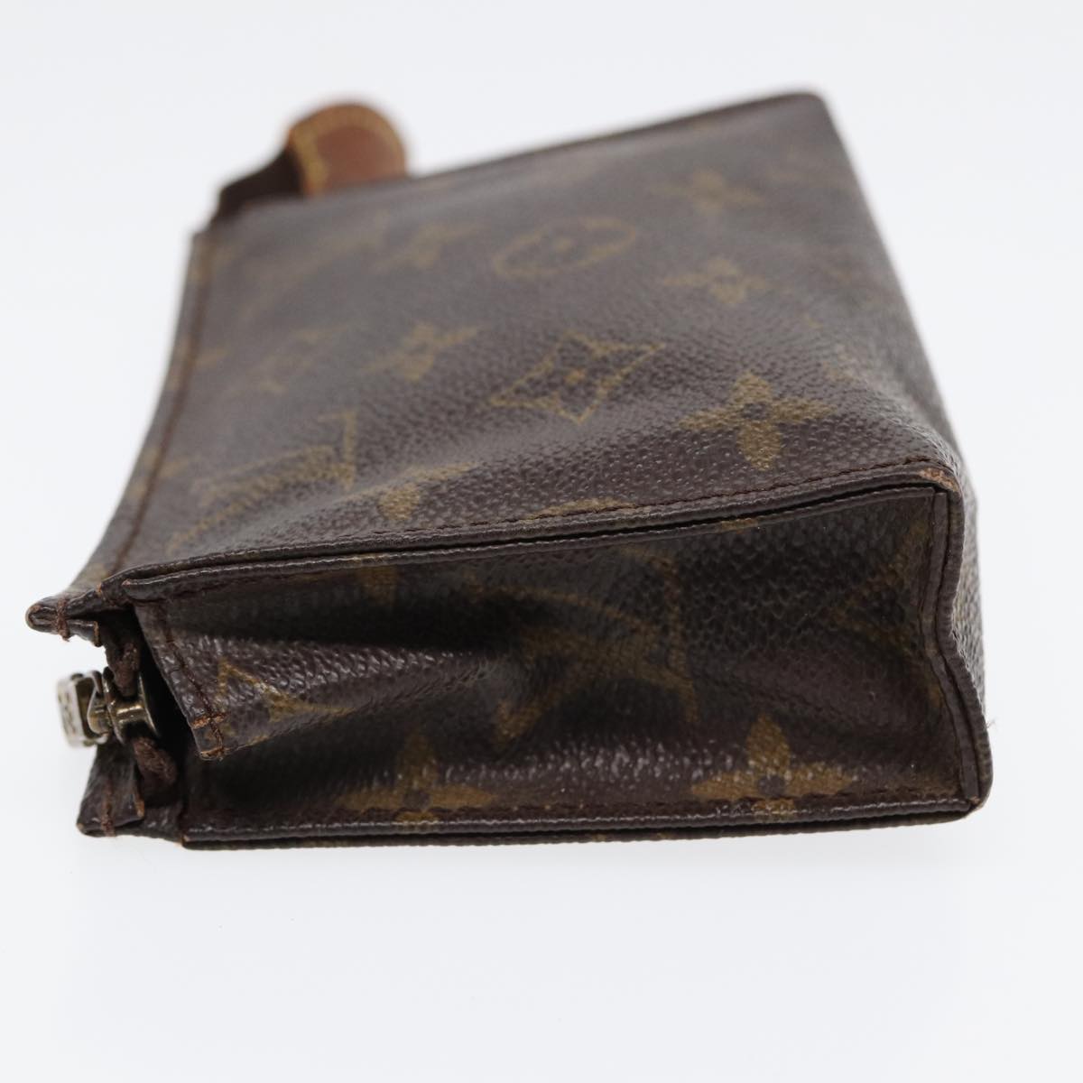 LOUIS VUITTON Monogram Poche Toilette 15 Pouch M47546 LV Auth 87461