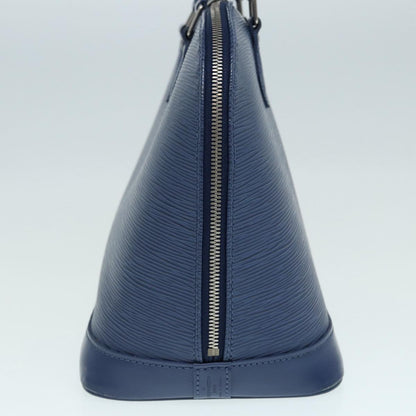 LOUIS VUITTON Epi Alma Hand Bag Blue Myrtille M5214G LV Auth 87500