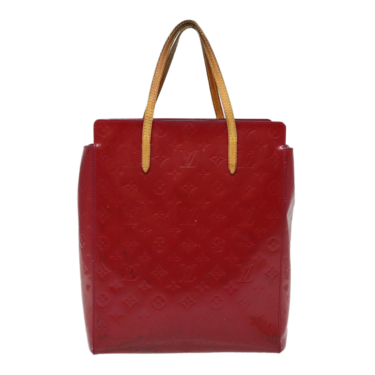 LOUIS VUITTON Monogram Vernis Catalina NS Bag Rose Andian M90013 LV Auth 87525