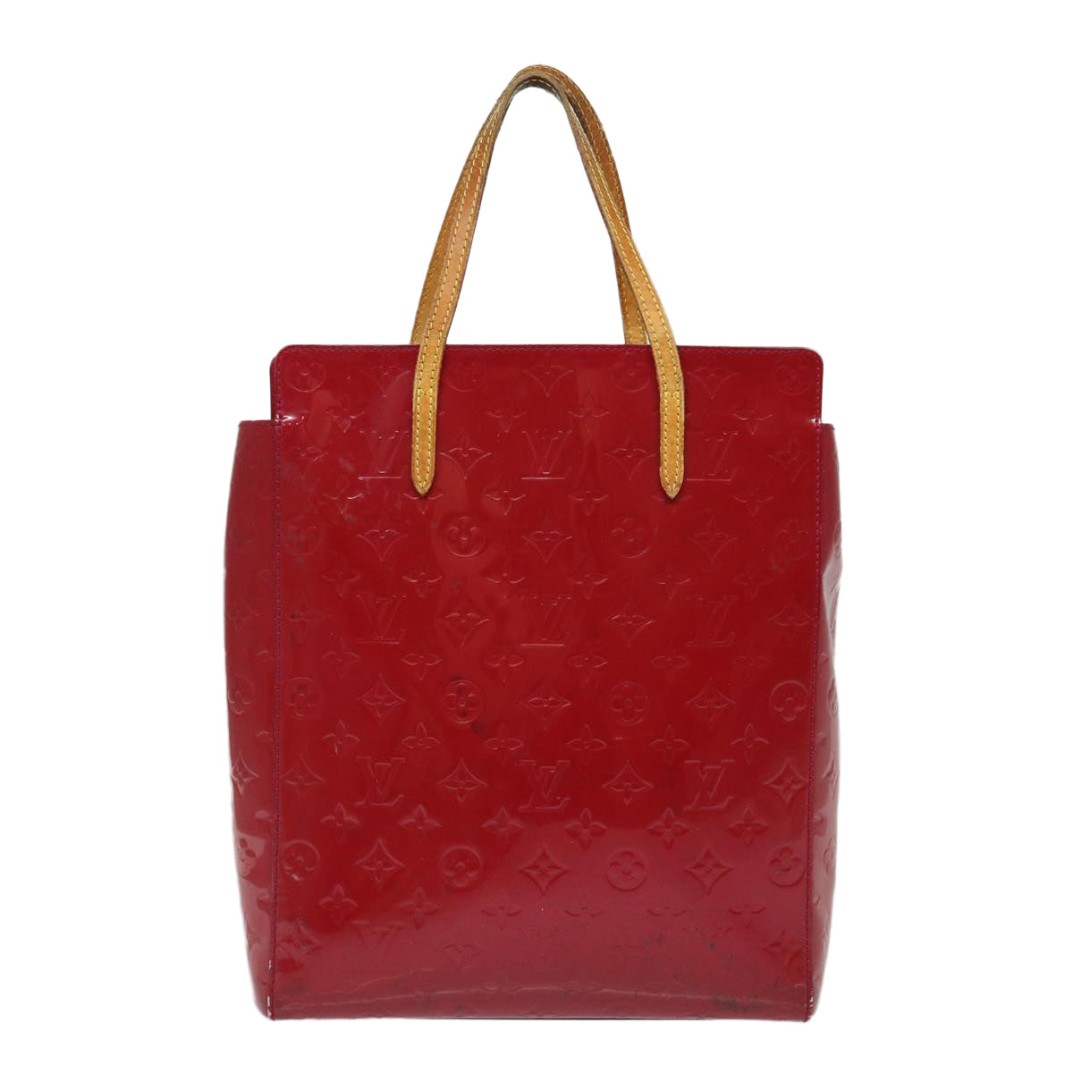 LOUIS VUITTON Monogram Vernis Catalina NS Bag Rose Andian M90013 LV Auth 87525