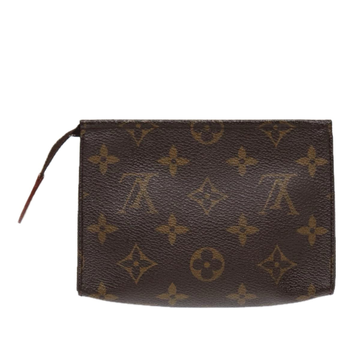 LOUIS VUITTON Monogram Poche Toilette 15 Pouch M47546 LV Auth 87540